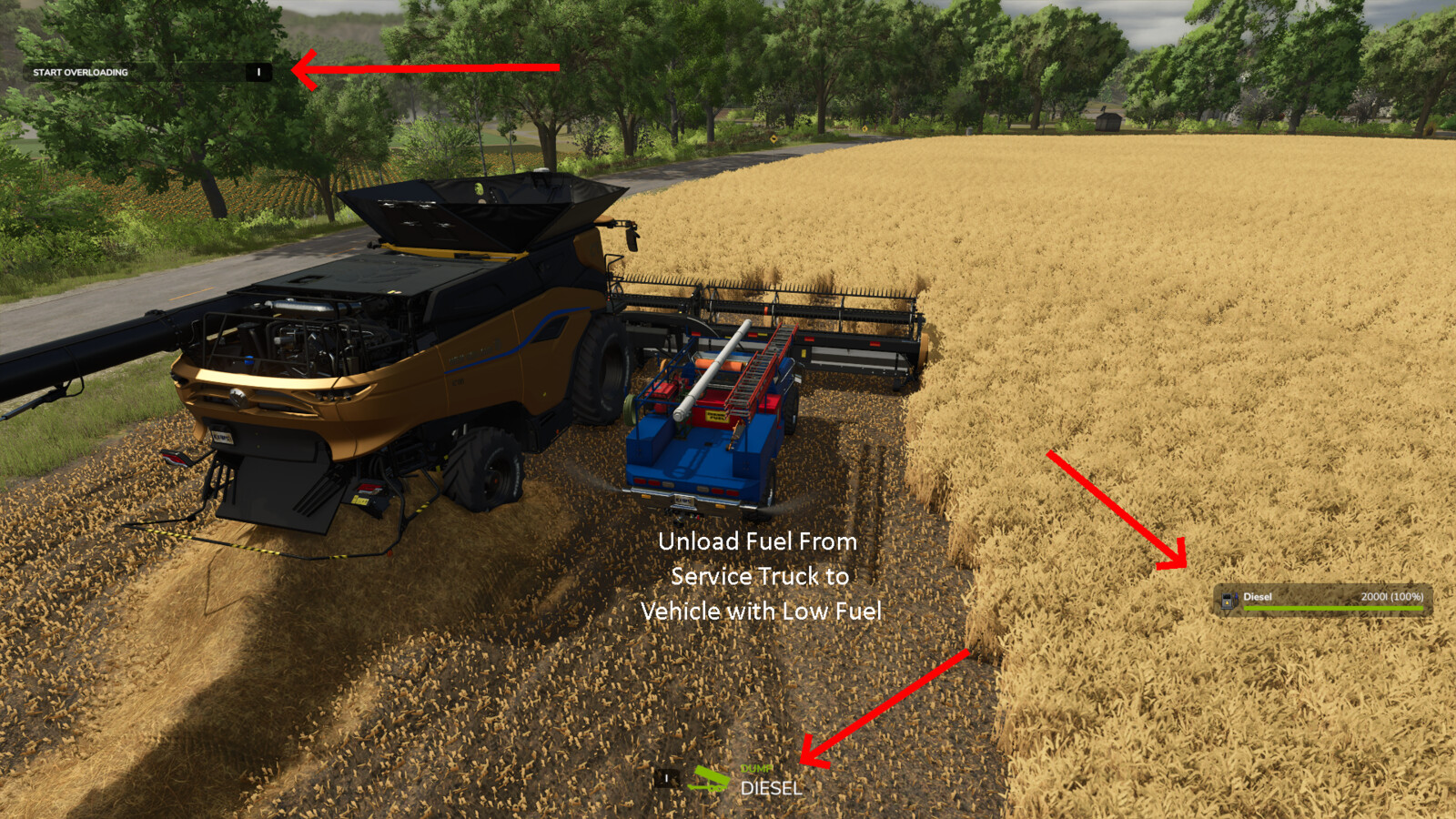 Flatbed Service Truck