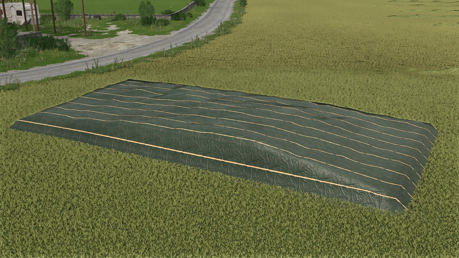 Field Silos For Silage