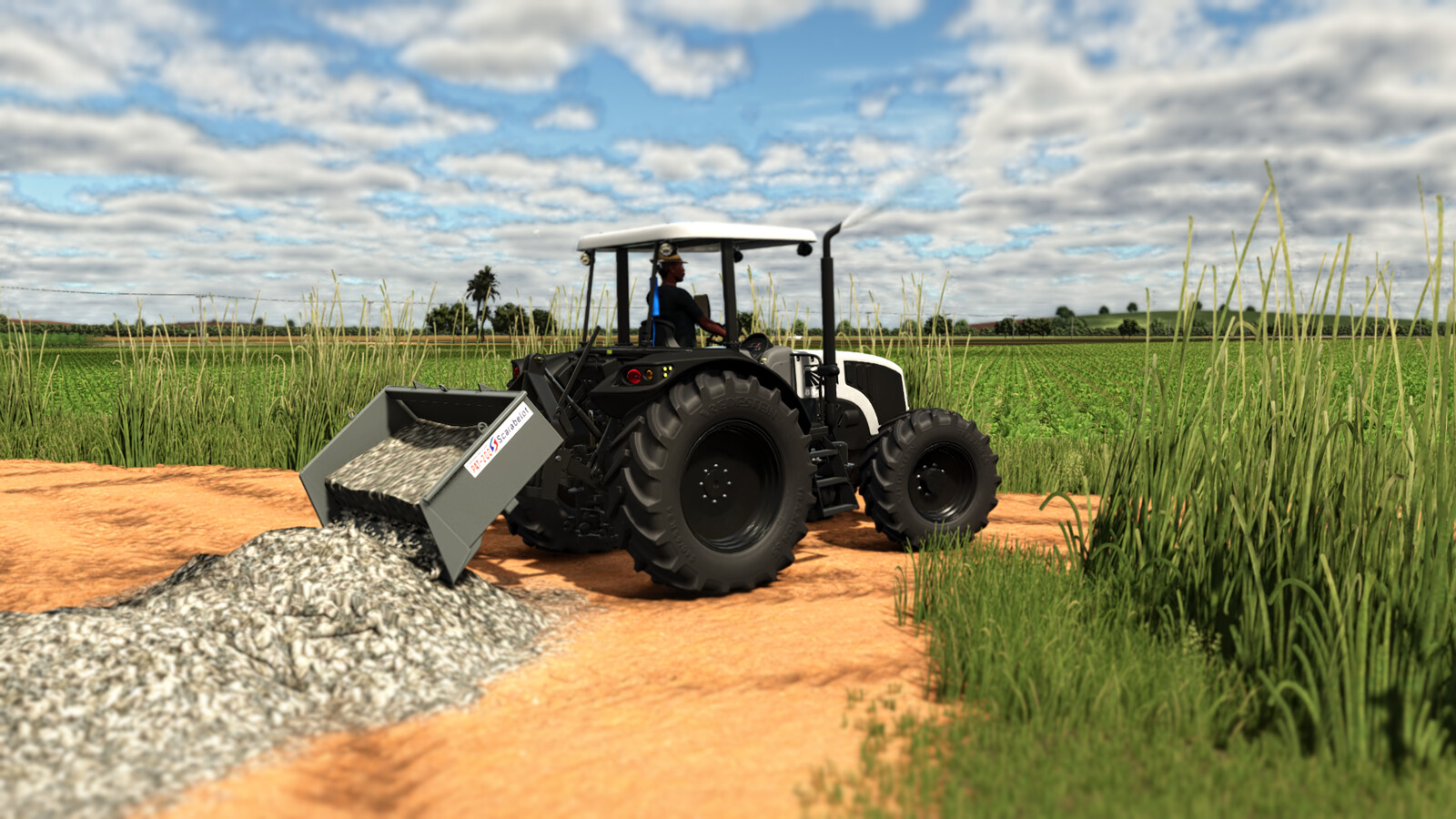 Scarabelot Rear Dump Agricultural Platform