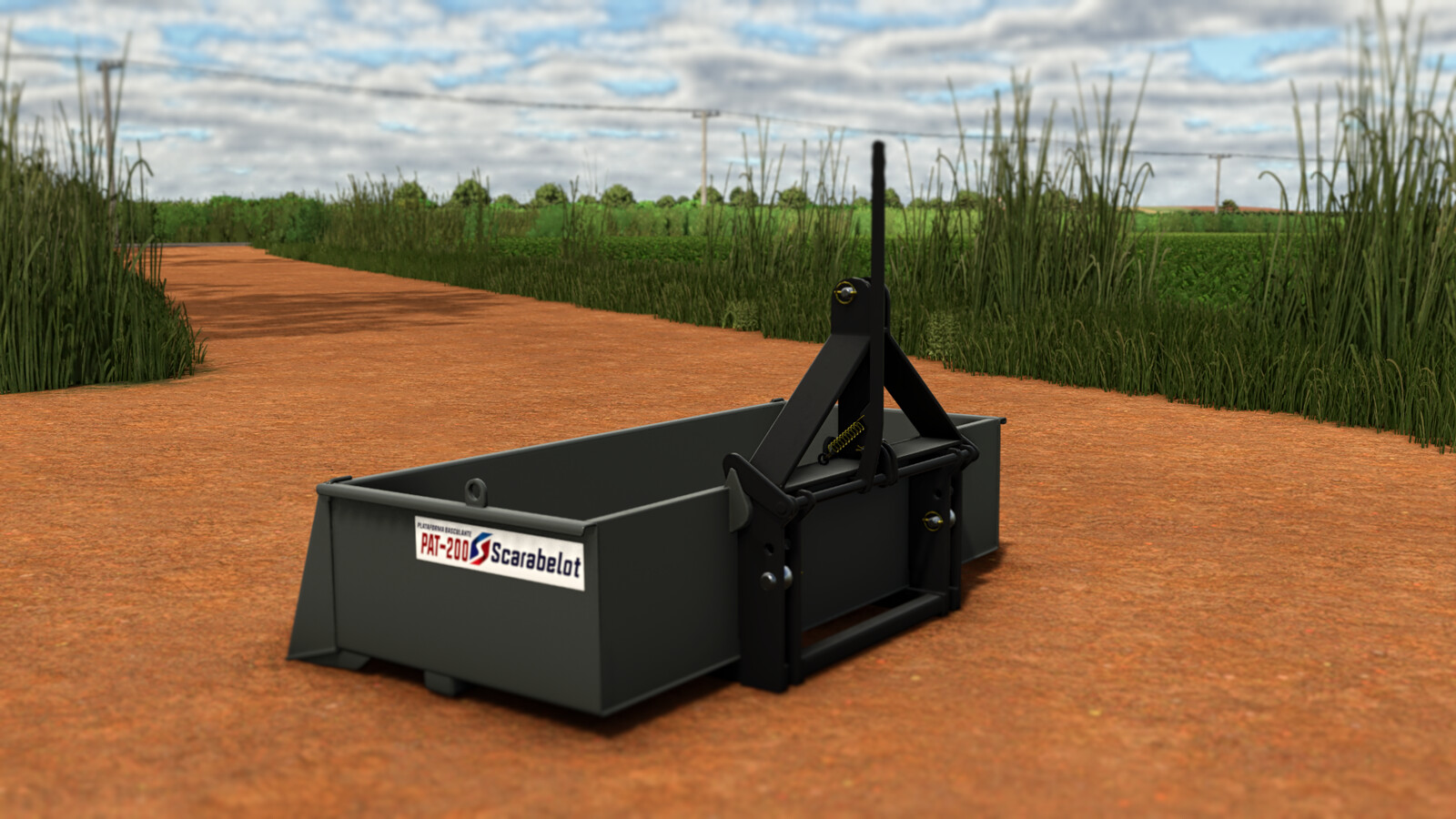 Scarabelot Rear Dump Agricultural Platform