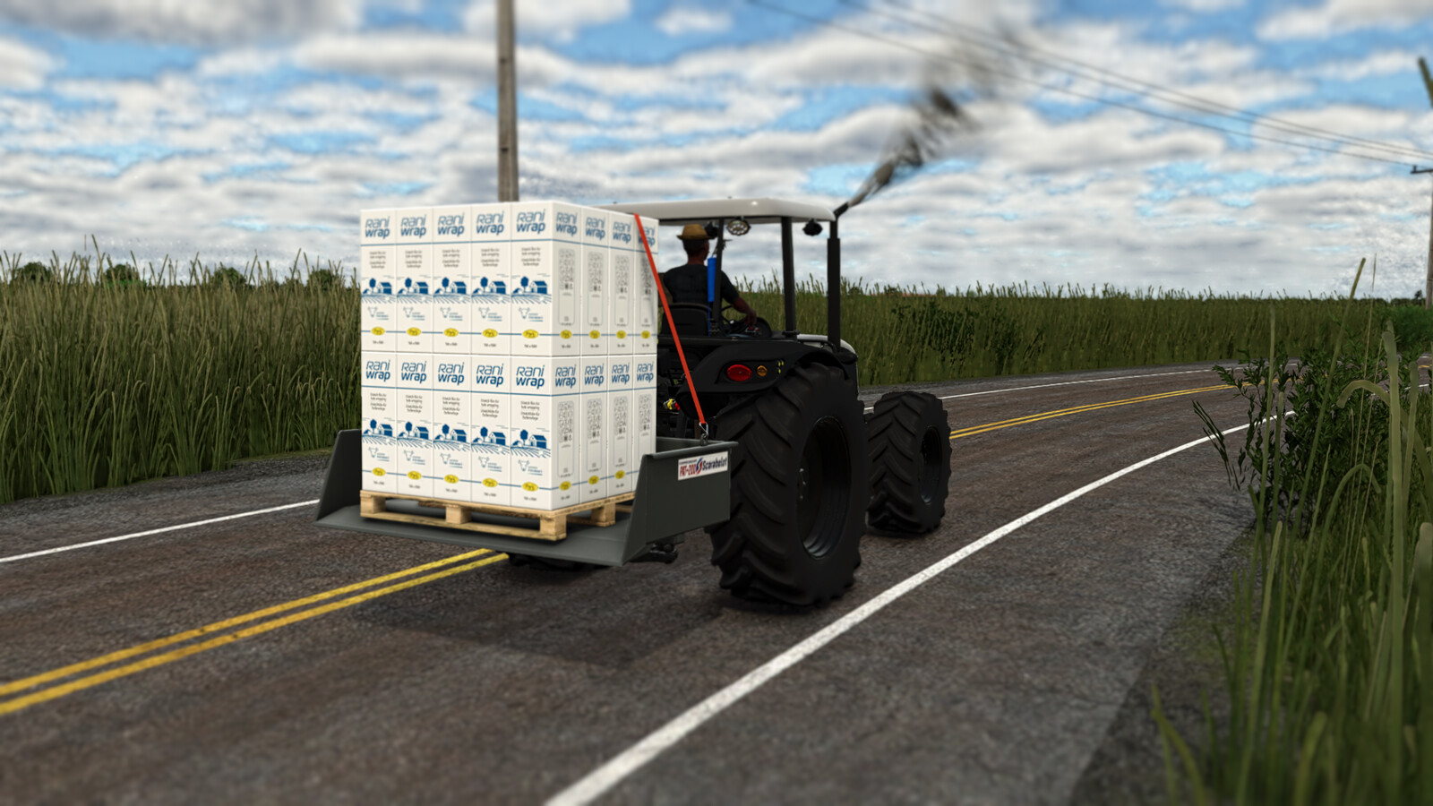 Scarabelot Rear Dump Agricultural Platform