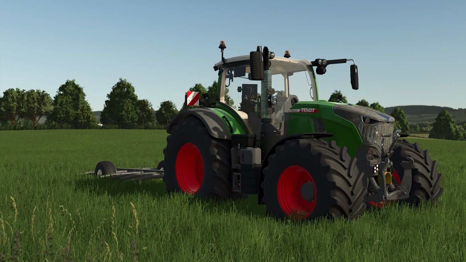 Round Bale Trailer