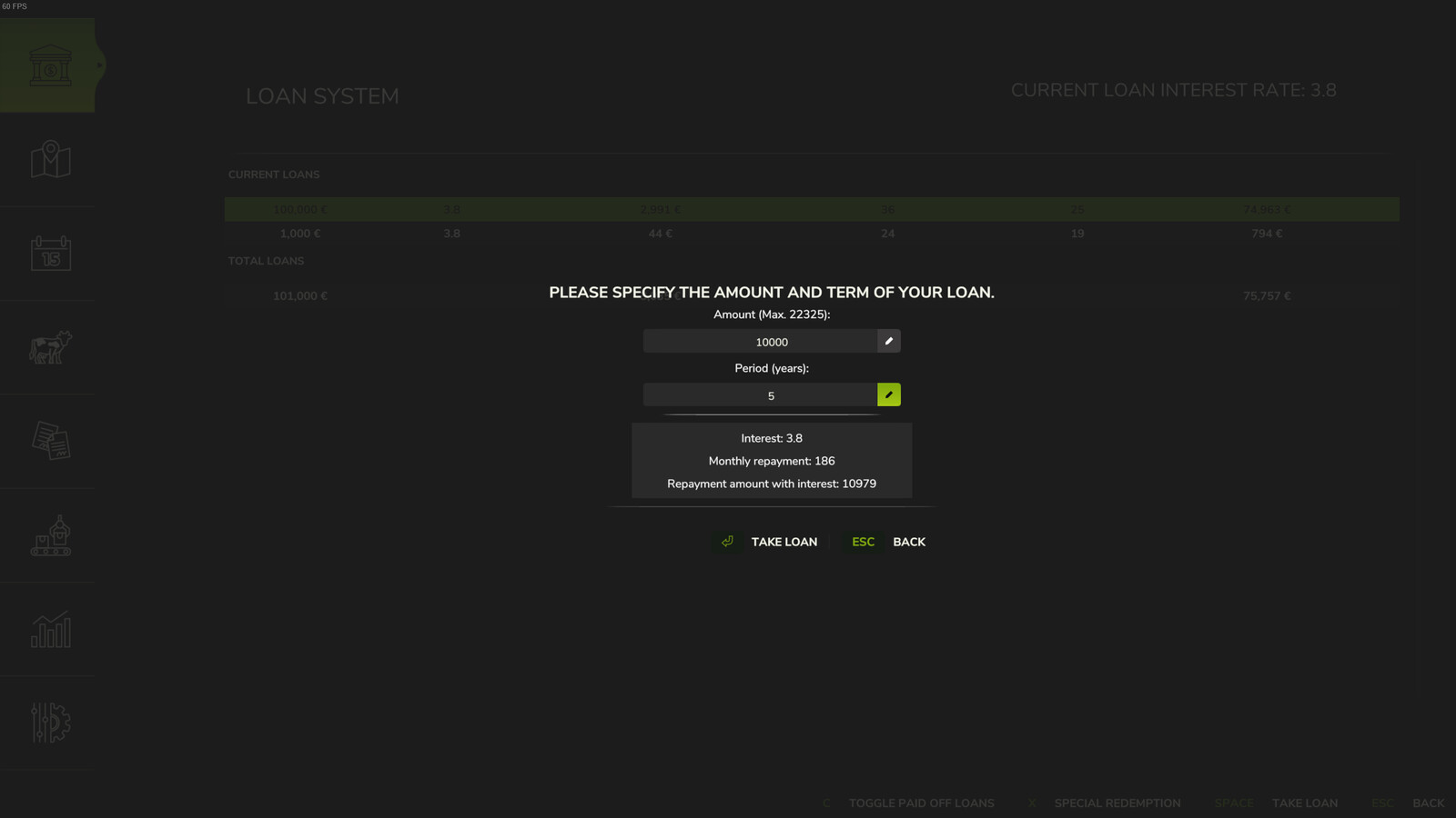 Enhanced Loan System