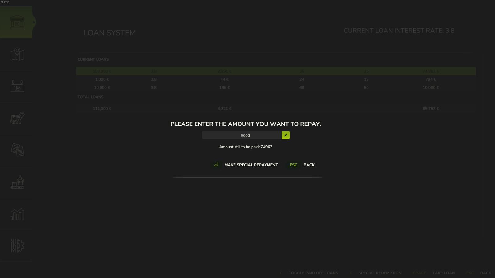 Enhanced Loan System
