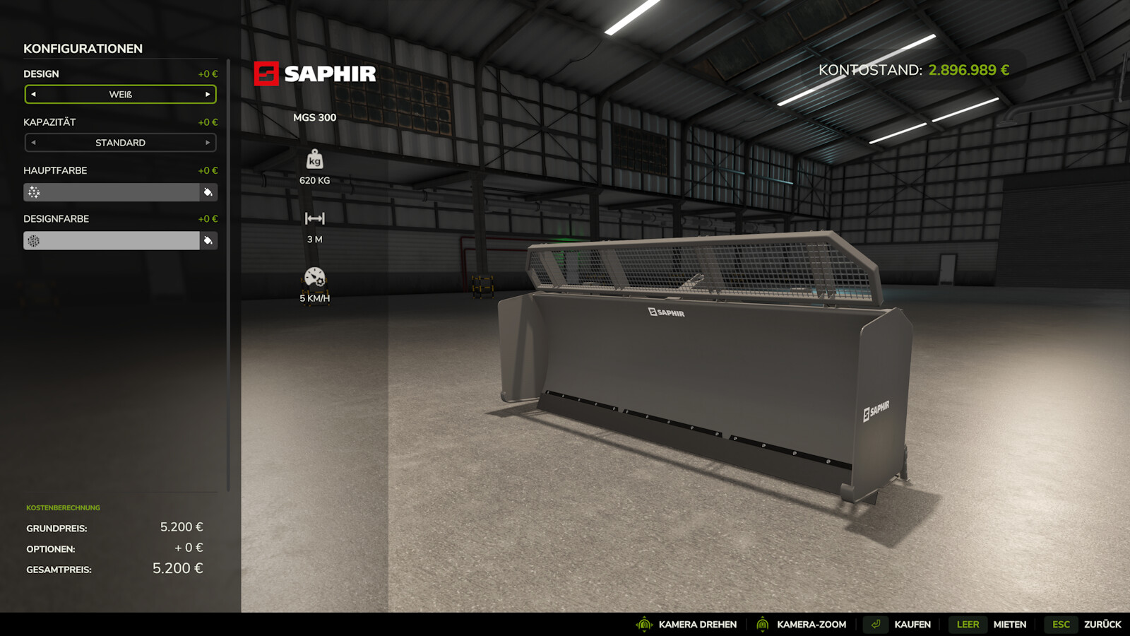 Saphir MGS 300